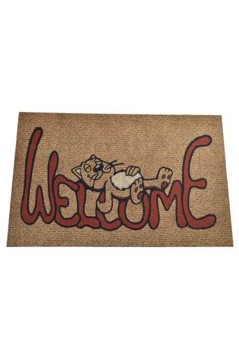Conceptum Felpudo Welcome Cat Multicolor